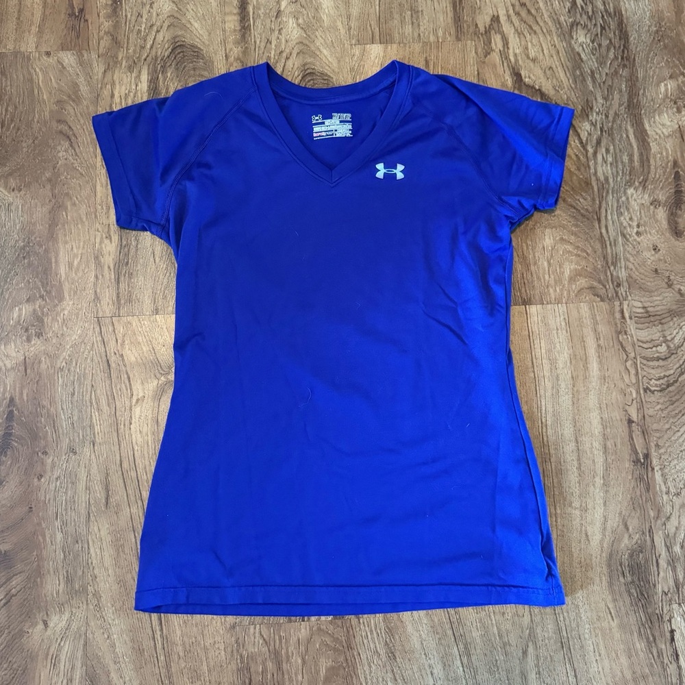 Women’s Under Armour Purple Short Sleeve Tee